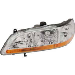 2001-2002 HONDA Headlamp assy composite Left Driver Side CAPA OEM# 33151S84A02 PL# HO2502117C