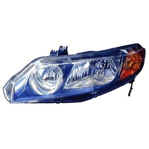 2006-2008 HONDA CIVIC Headlamp assy composite Left Driver Side OEM# 33151SNAA02 PL# HO2502125