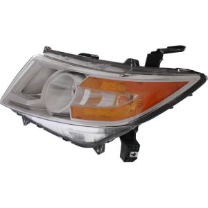 2011-2013 HONDA Headlamp assy composite Left Driver Side CAPA  OEM# 33151TK8A11 PL# HO2502143C