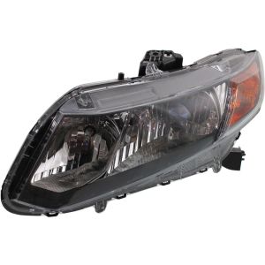 2012 HONDA CIVIC Headlamp assy composite Left Driver Side OEM# 33150TR2A01 PL# HO2502145