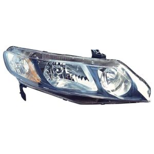 2009-2011 HONDA Headlamp assy composite Right Passenger Side CAPA  OEM# 33101SNCA01 PL# HO2503127C