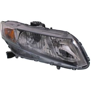 2013-2015 HONDA Headlamp assy composite Right Passenger Side CAPA  OEM# 33100TR0A51 PL# HO2503150C