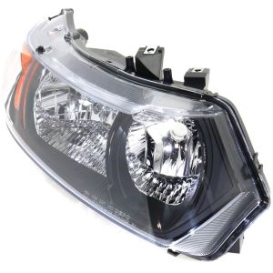 HONDA CIVIC COUPE HEAD LAMP RIGHT (Passenger Side) (Exc Si)(AMBER SIGN LENS) OEM#33101SVAA02 2006-2008 PL#HO2519111