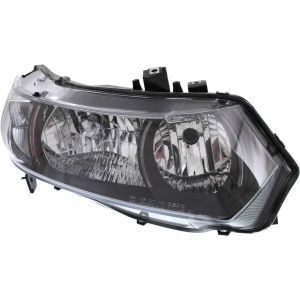 2010-2011 HONDA Headlamp lens/housing Right Passenger Side CAPA  OEM# 33101SVAA51 PL# HO2519126C