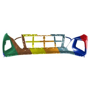 2022-2024 HYUNDAI TUCSON Front bumper upper CAPA  OEM# 86540CW010 PL# HY1014107C
