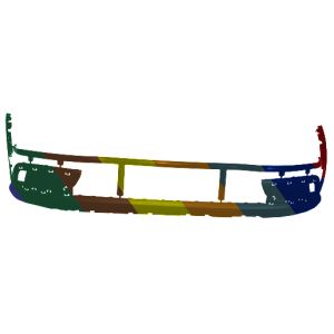 2020-2024 HYUNDAI VENUE Front bumper lower CAPA  OEM# 86512K2000 PL# HY1015118C