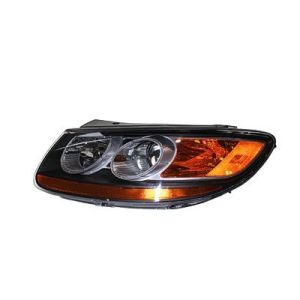2007-2009 HYUNDAI Headlamp assy composite Left Driver Side CAPA  OEM# 921010W060 PL# HY2502150C