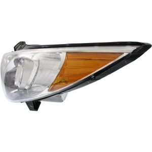 2011-2014 HYUNDAI Headlamp assy composite Left Driver Side CAPA  OEM# 921013Q100 PL# HY2502157C