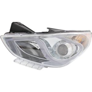2011-2015 HYUNDAI Headlamp assy composite Left Driver Side OEM# 921014R050 PL# HY2502177