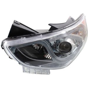 2011-2015 HYUNDAI Headlamp assy composite Left Driver Side CAPA  OEM# 921014R050 PL# HY2502177C