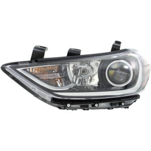 2017-2018 HYUNDAI Headlamp assy composite Left Driver Side CAPA  OEM# 92101F2050 PL# HY2502204C