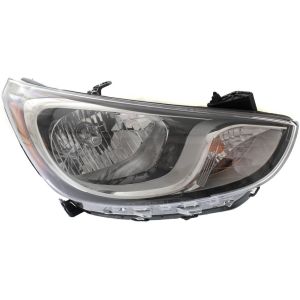 2012-2014 HYUNDAI Headlamp assy composite Right Passenger Side CAPA  OEM# 921021R010 PL# HY2503163C