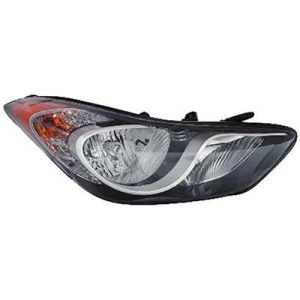 2011-2013 HYUNDAI Headlamp assy composite Right Passenger Side CAPA  OEM# 921023X050 PL# HY2503164C