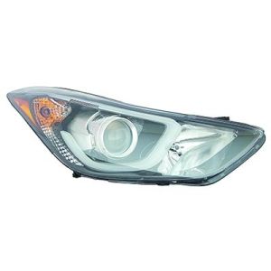 2013-2014 HYUNDAI Headlamp assy composite Right Passenger Side CAPA  OEM# 921023X450 PL# HY2503188C