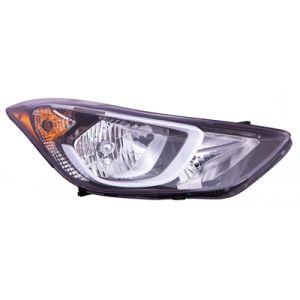 2014-2016 HYUNDAI Headlamp assy composite Right Passenger Side OEM# 921023X280 PL# HY2503189