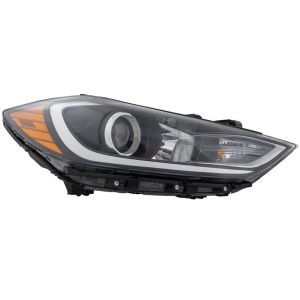 2017-2018 HYUNDAI Headlamp assy composite Right Passenger Side CAPA  OEM# 92102F2040 PL# HY2503203C