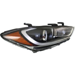2017-2018 HYUNDAI Headlamp assy composite Right Passenger Side CAPA  OEM# 92102F2040 PL# HY2503206C