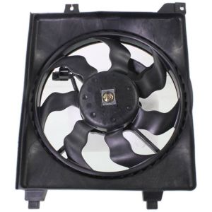 2007-2011 HYUNDAI ACCENT Condenser fan/motor assembly OEM# 977301E000 PL# HY3120100