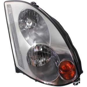 2003-2005 INFINITI Headlamp lens/housing Right Passenger Side OEM# 26025AM801 PL# IN2519101