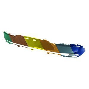 2021-2024 KIA K5 Rear bumper lower CAPA OEM# 86650L3100 PL# KI1115131C