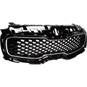 KIA SPORTAGE GRILLE PTD-BLK (W/CHR FRAME) OEM#86350D9010 2017-2019 PL#KI1200190