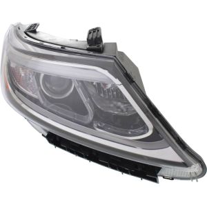 KIA SORENTO HEAD LAMP ASSEMBLY RIGHT (Passenger Side) (HALOGEN)(LX)(WO/LED) **CAPA** OEM#921021U500 2014-2015 PL#KI2503164C