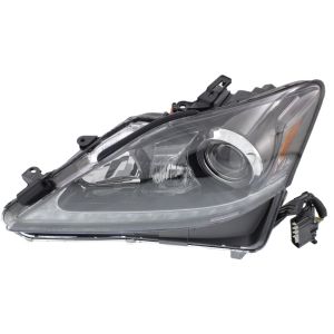 2011 LEXUS IS350 Headlamp lens/housing Left Driver Side OEM# 8118553540 PL# LX2518133