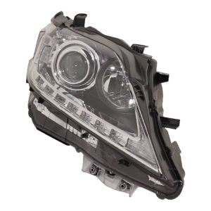 2013-2015 LEXUS Headlamp lens/housing Right Passenger Side CAPA  OEM# 8114548B10 PL# LX2519157C