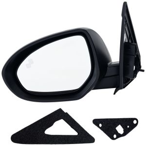 2012-2013 MAZDA 3 Mirror outside rear view Left Driver Side OEM# BGV86918ZF-PFM PL# MA1320201