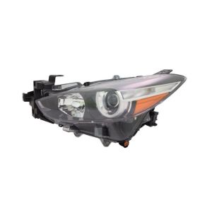 MAZDA MAZDA3 HEAD LAMP UNIT LEFT (Driver Side) (HALOGEN)(MEXICO)**CAPA** OEM#BACS510L0D 2017-2018 PL#MA2518175C