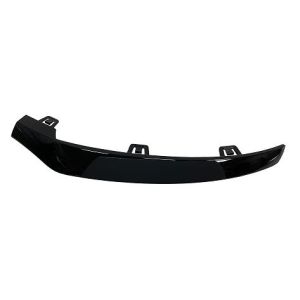 MERCEDES-BENZ GLC-SUV (253) (EXC COUPE) FRONT BUMPER LOWER OUTER MLDG LEFT (Driver Side) GLOSS-BLACK (GLC43) OEM#2538855300 2017-2019 PL#MB1046199