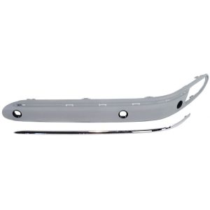 2001-2007 MERCEDES-BENZ Front bumper impact strip Left Driver Side OEM# 2038852321 PL# MB1058118