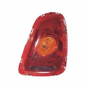 MINI COOPER HATCHBACK  TAIL LAMP ASSY RIGHT (Passenger Side) (W/AMBER SIGNAL LENS) OEM#63212757010 2007-2010 PL#MC2801103