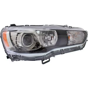 2009-2014 MITSUBISHI Headlamp assy composite Right Passenger Side OEM# 8301C364 PL# MI2503148