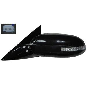 2009-2014 NISSAN Mirror outside rear view Left Driver Side OEM# 963029N84A-PFM PL# NI1320196