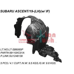 2019-2025 SUBARU Fender inner panel Left Driver Side CAPA  OEM# 59110XC01A PL# SU1248139C