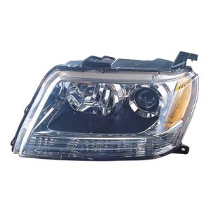 2009-2013 SUZUKI Headlamp lens/housing Left Driver Side CAPA  OEM# 3532065J50 PL# SZ2518107C