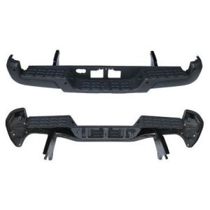  TOYOTA TACOMA REAR STEP BUMPER ASSY BLACK (W/SENSOR)(WO/TOW HITCH)**NSF** OEM#5215904030-PFM 2016-2023 PL# TO1103133N