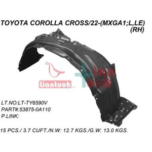 2022-2024 TOYOTA Fender inner panel Right Passenger Side OEM# 538750A110 PL# TO1249251