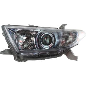 2011-2013 TOYOTA Headlamp lens/housing Left Driver Side OEM# 8117048540 PL# TO2518129