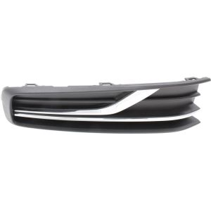 2016-2019 VOLKSWAGEN Front bumper insert Right Passenger Side OEM# 561854662GRYP PL# VW1039145