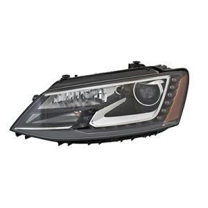 2013-2014 VOLKSWAGEN Headlamp assy composite Left Driver Side OEM# 5C7941751D PL# VW2502153
