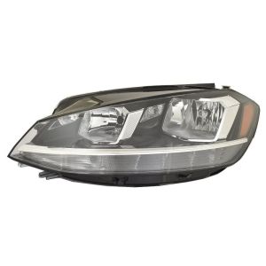 2018-2021 VOLKSWAGEN Headlamp assy composite Left Driver Side CAPA OEM# 5GM941005E PL# VW2502176C