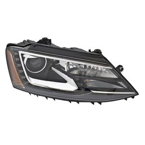 2013-2014 VOLKSWAGEN Headlamp assy composite Right Passenger Side OEM# 5C7941752D PL# VW2503153