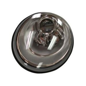 2006-2010 VOLKSWAGEN Headlamp lens/housing Left Driver Side CAPA OEM# 1C0941029N PL# VW2518109C